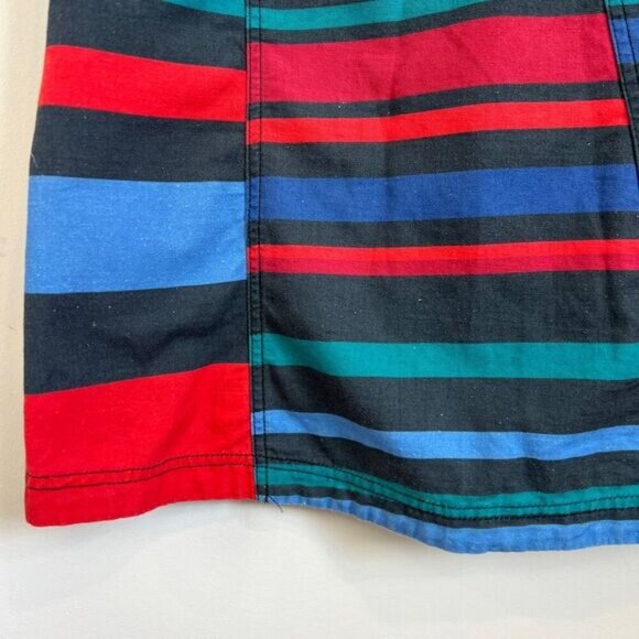 Desigual Women 38 Tammy Bright Vibrant Retro Jersey Knee Length Sleeveless Dress - Picture 9 of 16